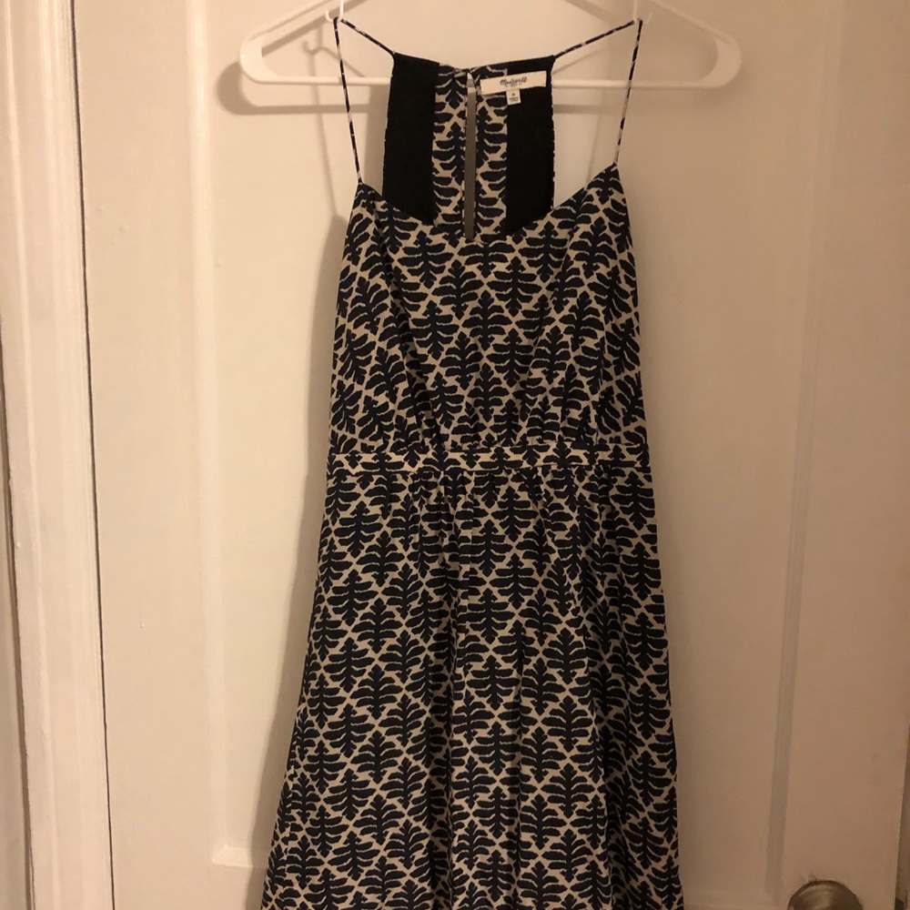 Silk Patterned Dress